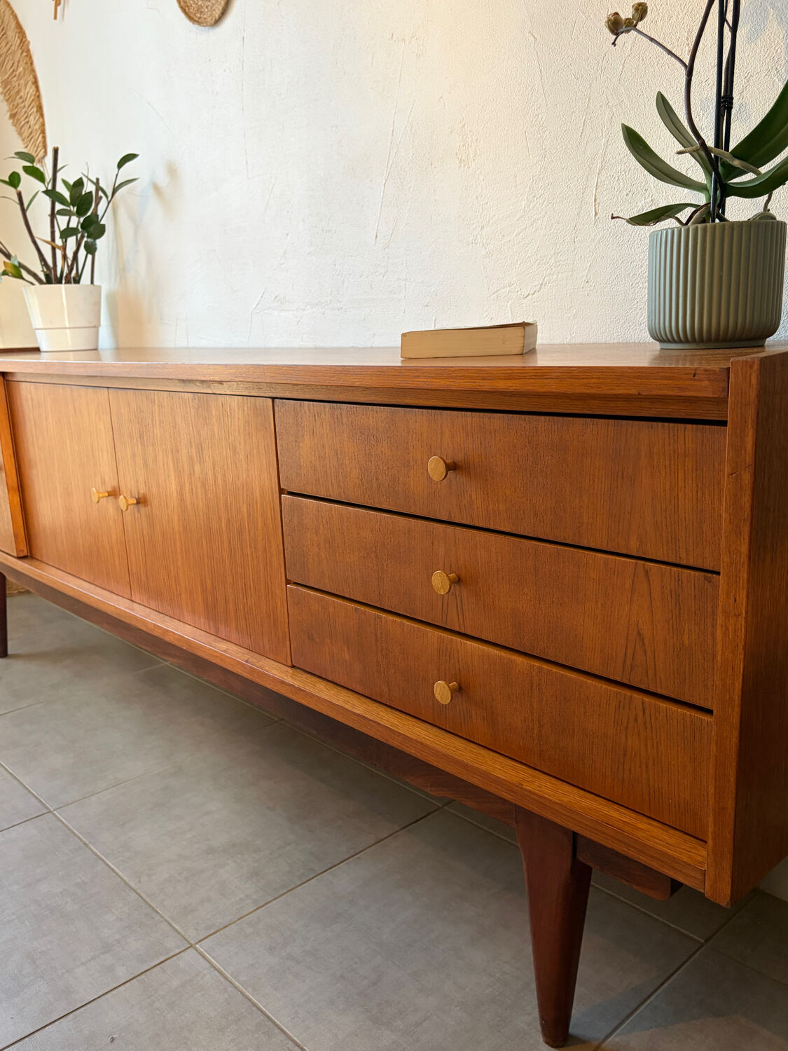 Scandinavian teak sideboard