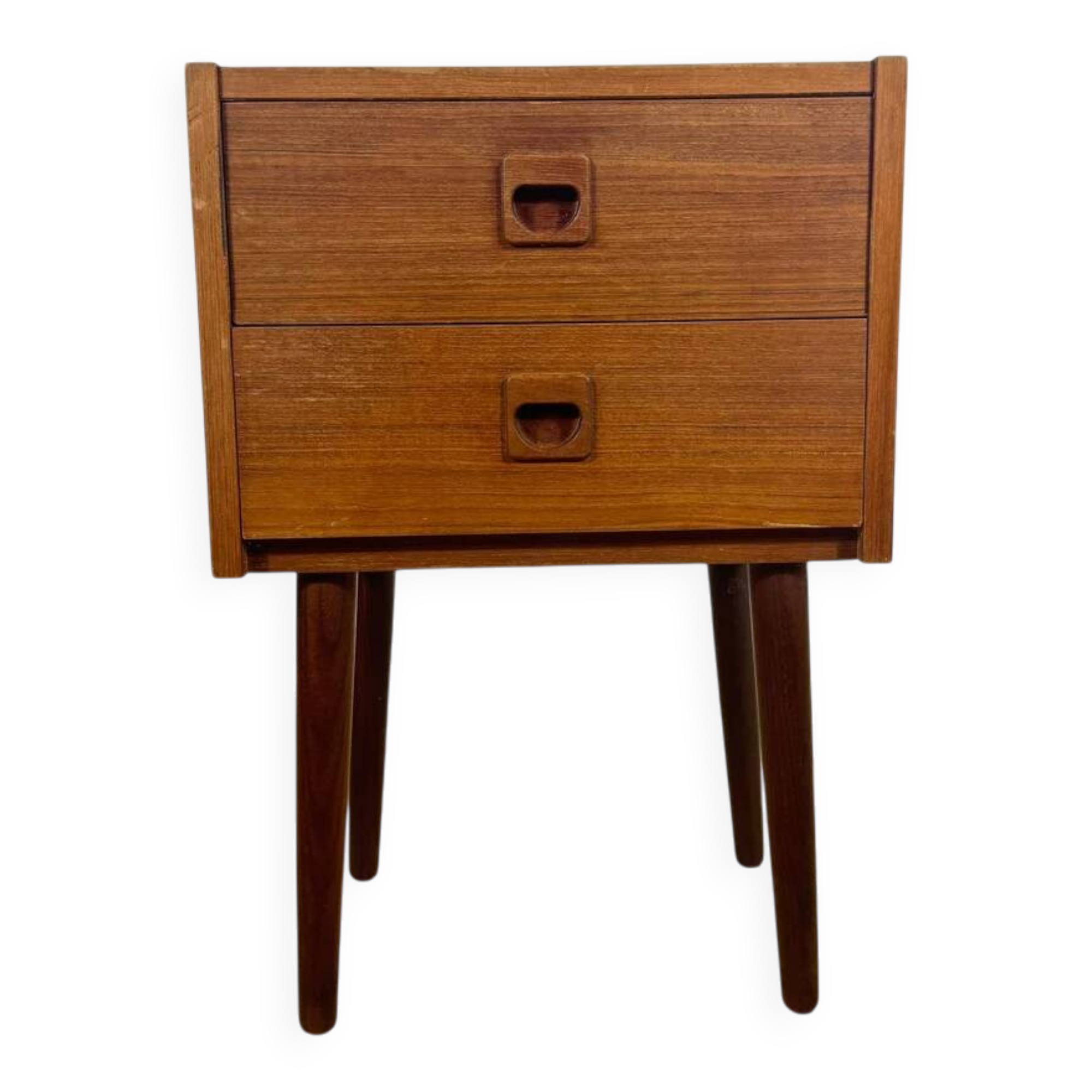 Danish teak bedside table – Scandinavian mid-century design, 1960s