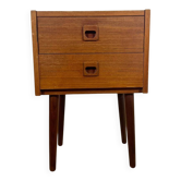 Danish teak bedside table – Scandinavian mid-century design, 1960s