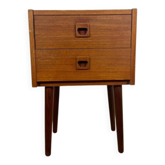 Danish teak bedside table – Scandinavian mid-century design, 1960s