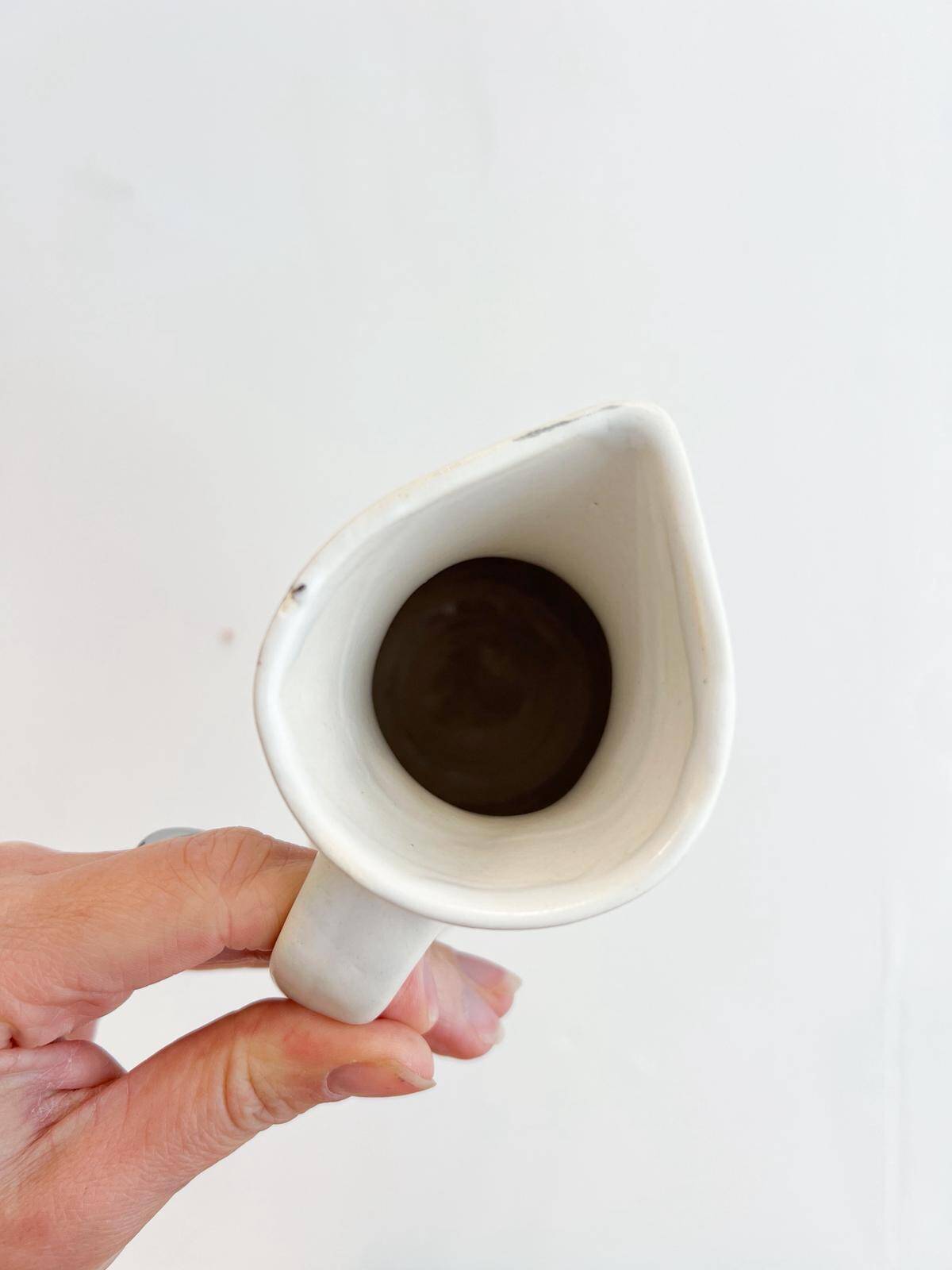 Carafe en céramique émaillée Niderviller