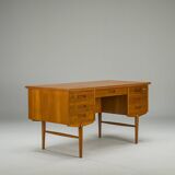 Mid-Century Modern Danish Teak Desk, 1960s
