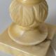 Tulip lamp in alabaster