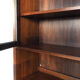 Danish design rosewood sideboard with display cabinet from Brouer, 1960s