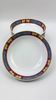 Raynaud Limoges série de 6 assiettes calottes modèle Pégase 17 cm