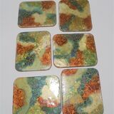 Set of 6 coasters