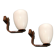 Italian Opaline Glass Sconces, Set of 2