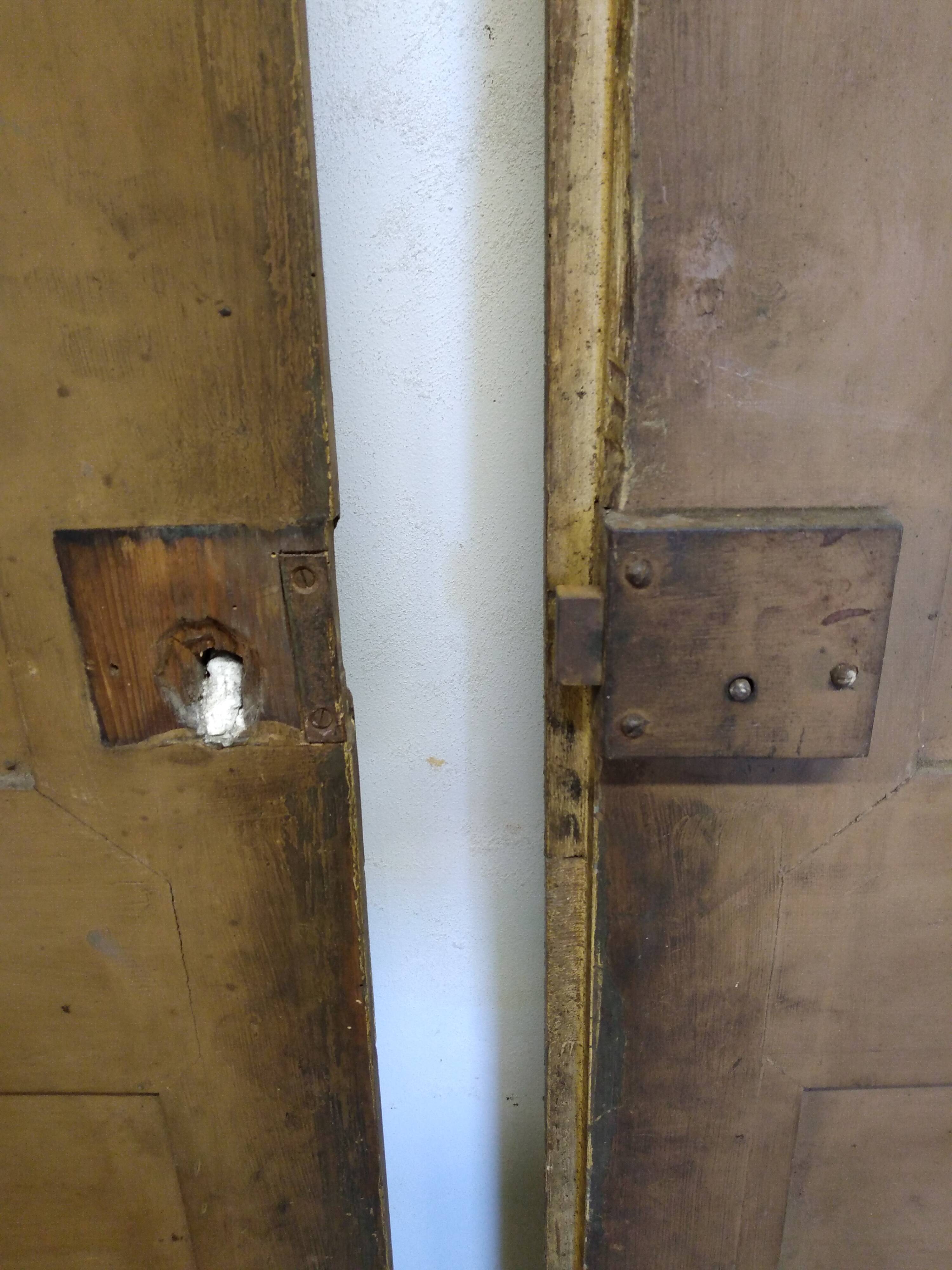 Antique closet doors