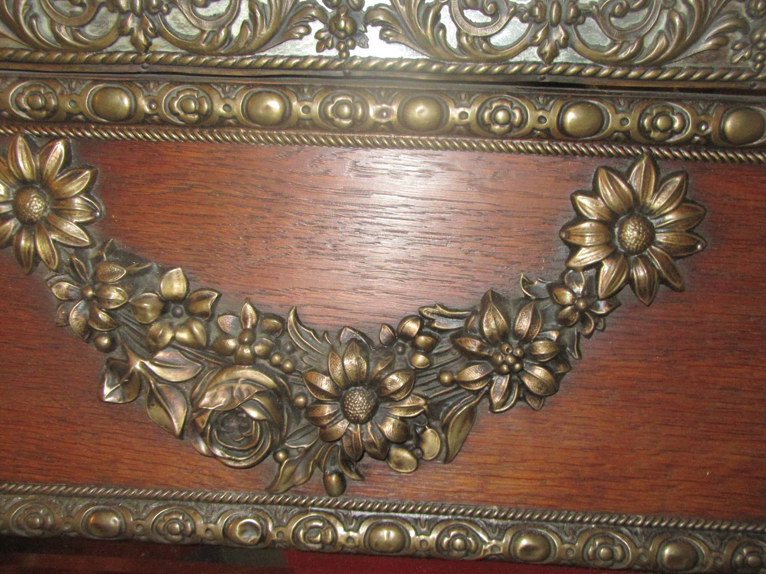 Napoleon III mirror medieval style