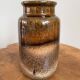 Vase brun, Scheurich 231-15 , poterie d’art ouest-allemande (WGP)