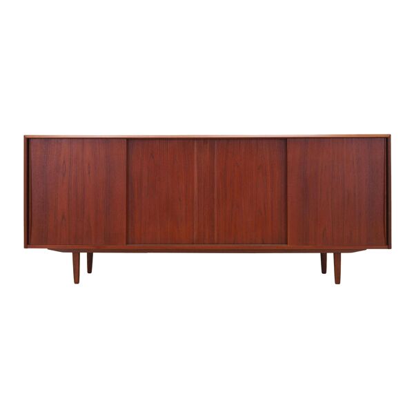 Buffet en teck, design danois, années 60, designer : EW Bach