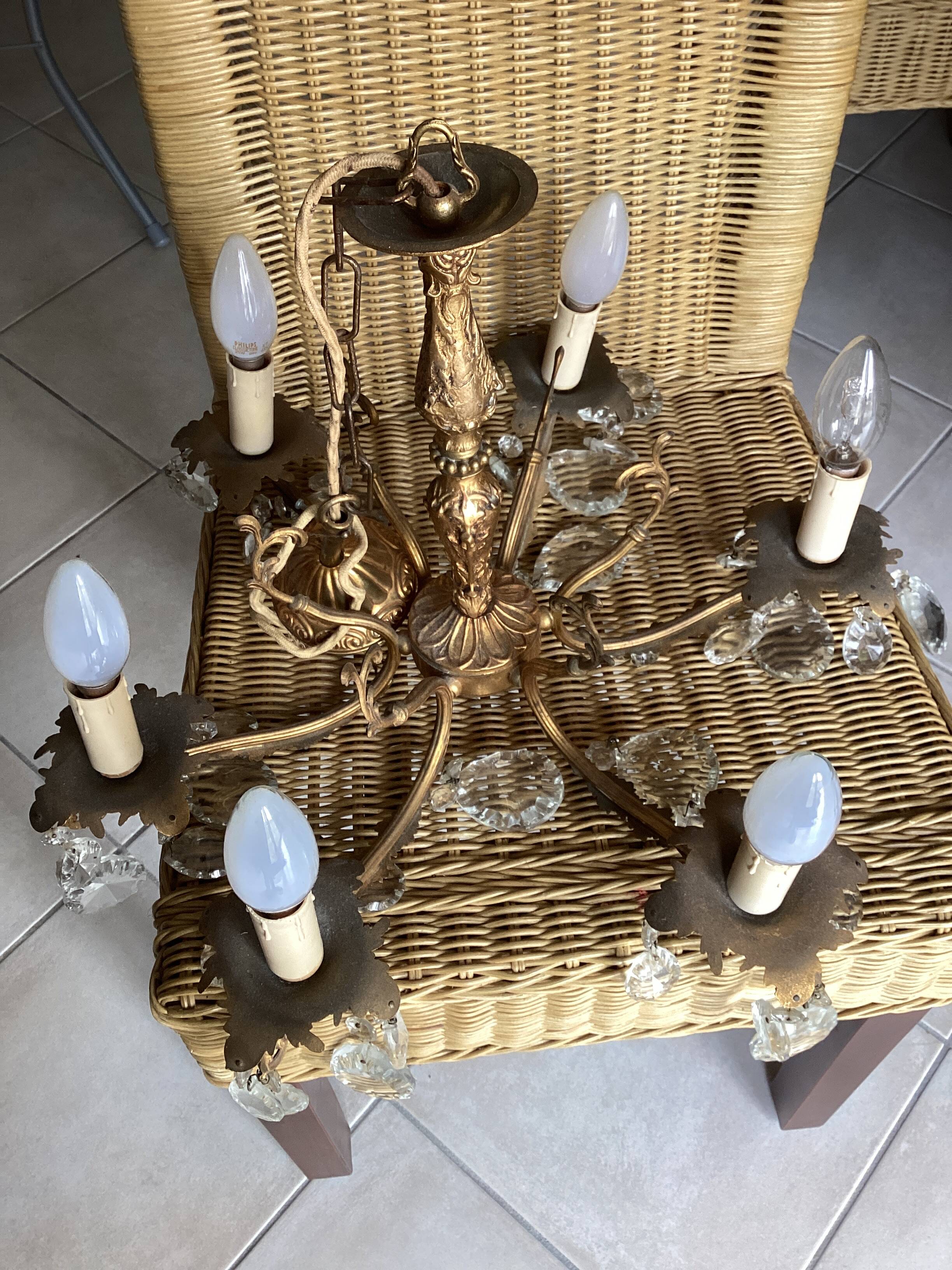 Crystal chandelier