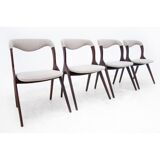 A set of chairs, Denmark, 1960s. After renovation.