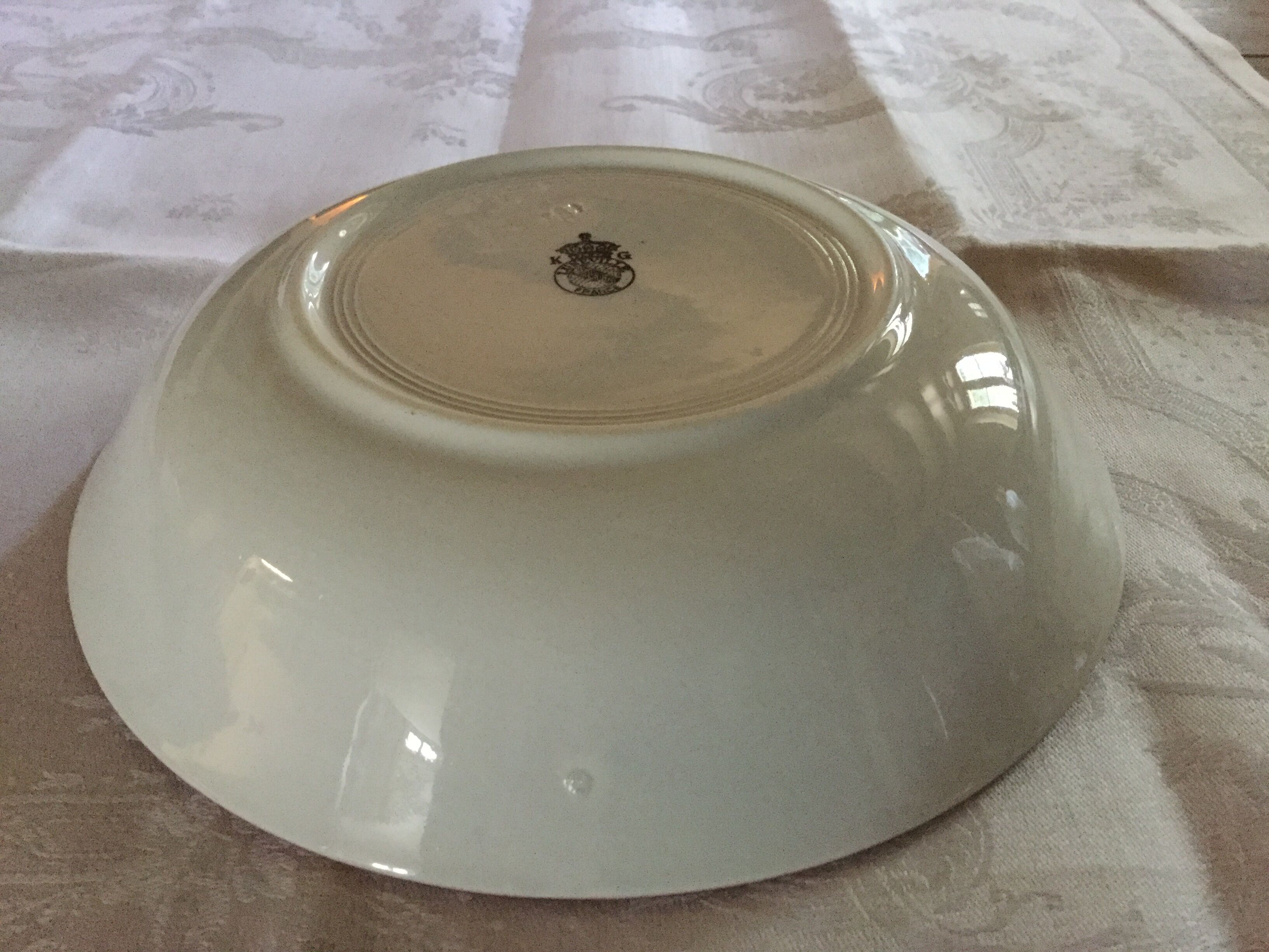 Assiette creuse KG Luneville