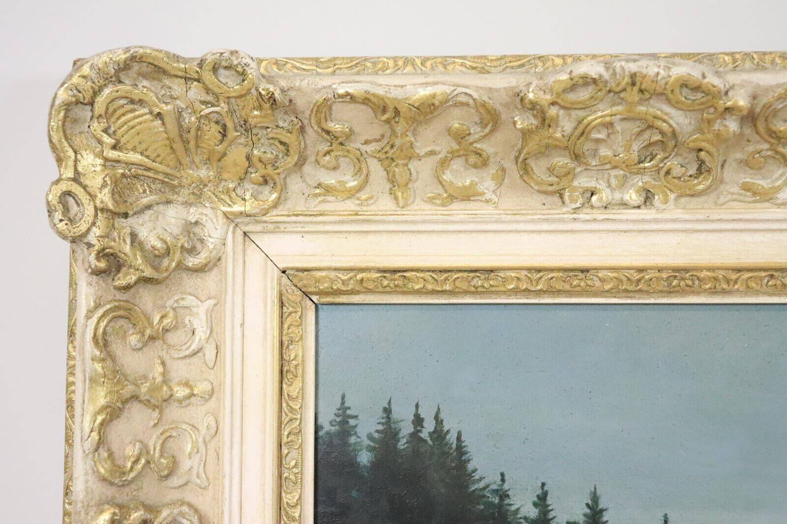 Painting Signed Landscape Oil Painting