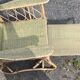 Vintage wicker rattan lounge chair