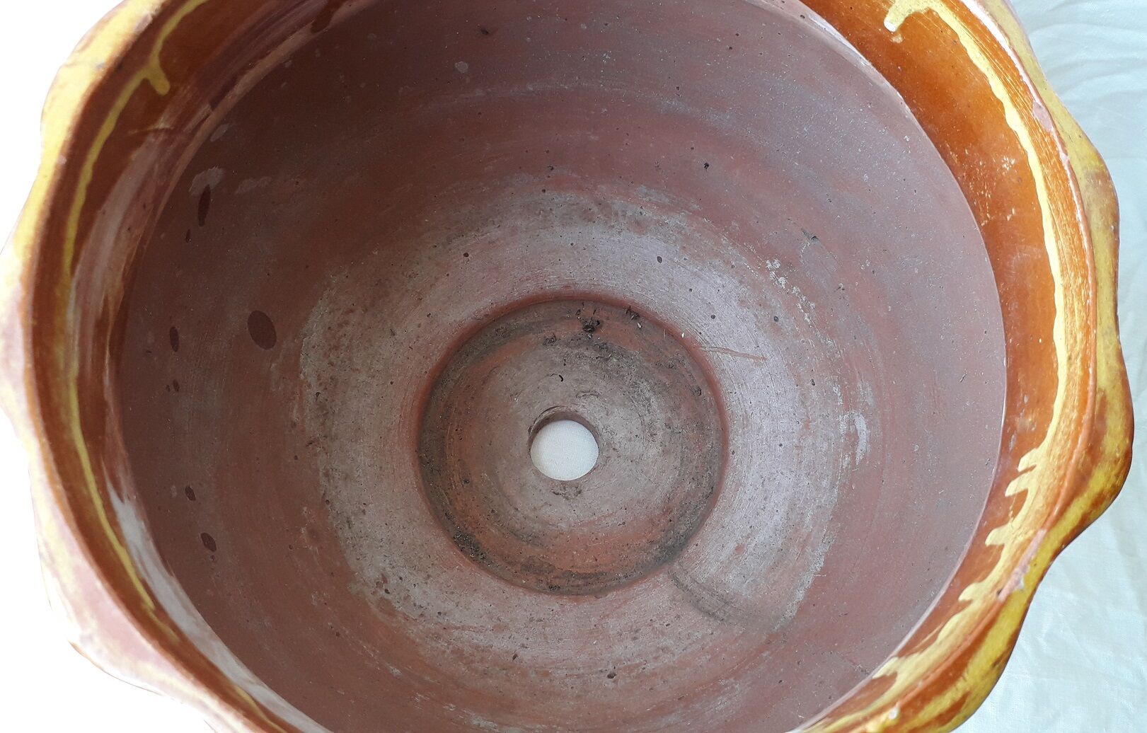 Terracotta pot cover