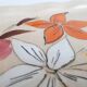 Long flowered stoneware dish from the 70s