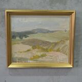 Ruth Wahlund (1906-1994 ), Swedish Landscape, 1960, Oil on Canvas, Framed