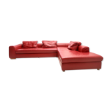 Ewald Schillig leather sofa, 2000s