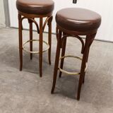 Pair bar stools Hindermann Wellereau