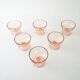 Set of dessert bowls, Italian design, 1970s, production: Italy