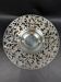 Compote dish, silver-plated fruit bowl in Art Nouveau style