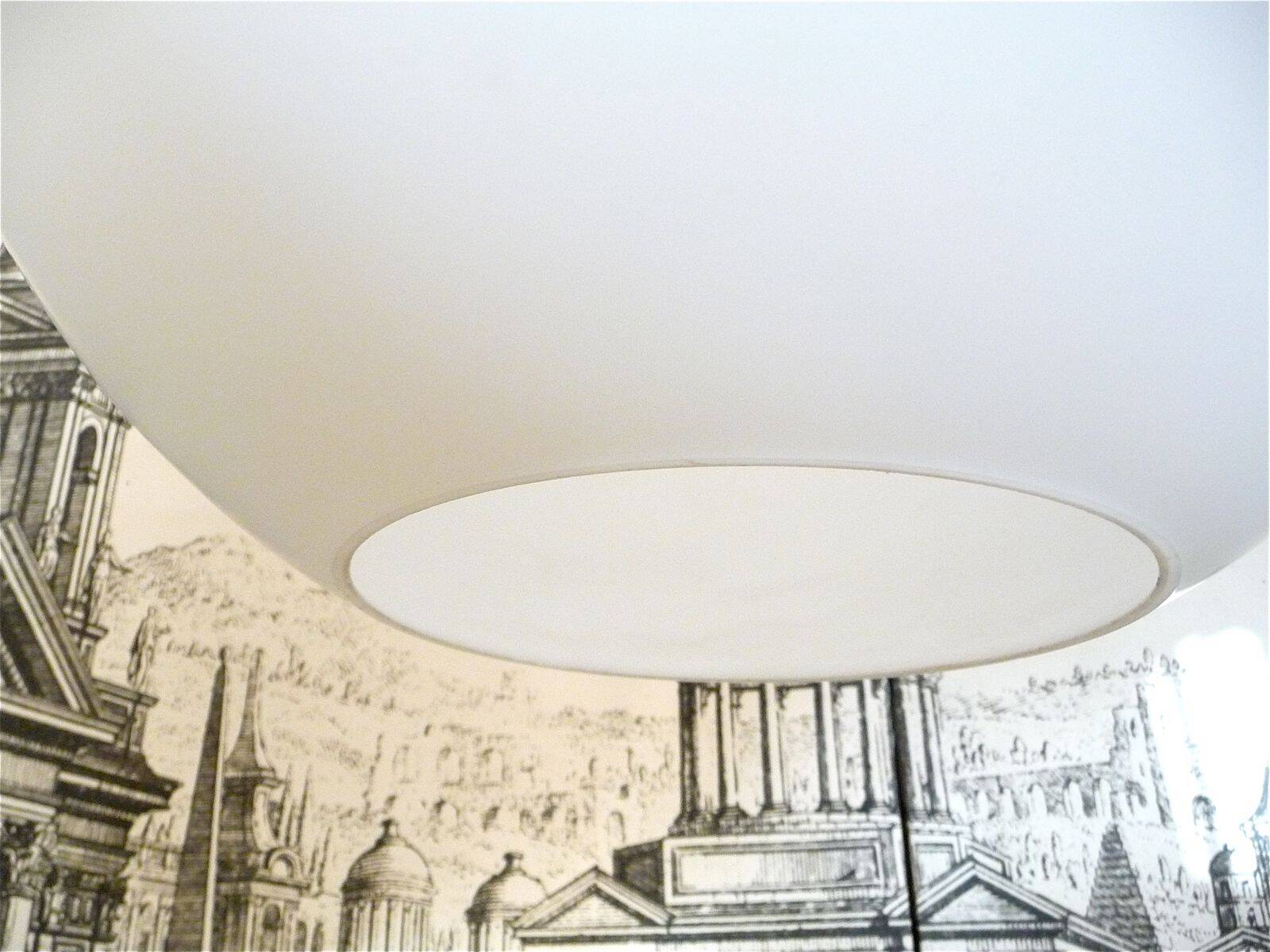 Large opal glass lamp by Vilhelm Wohlert for Louis Poulsen, Denmark 1960s