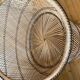 Duo of Emmanuelle armchairs in wicker