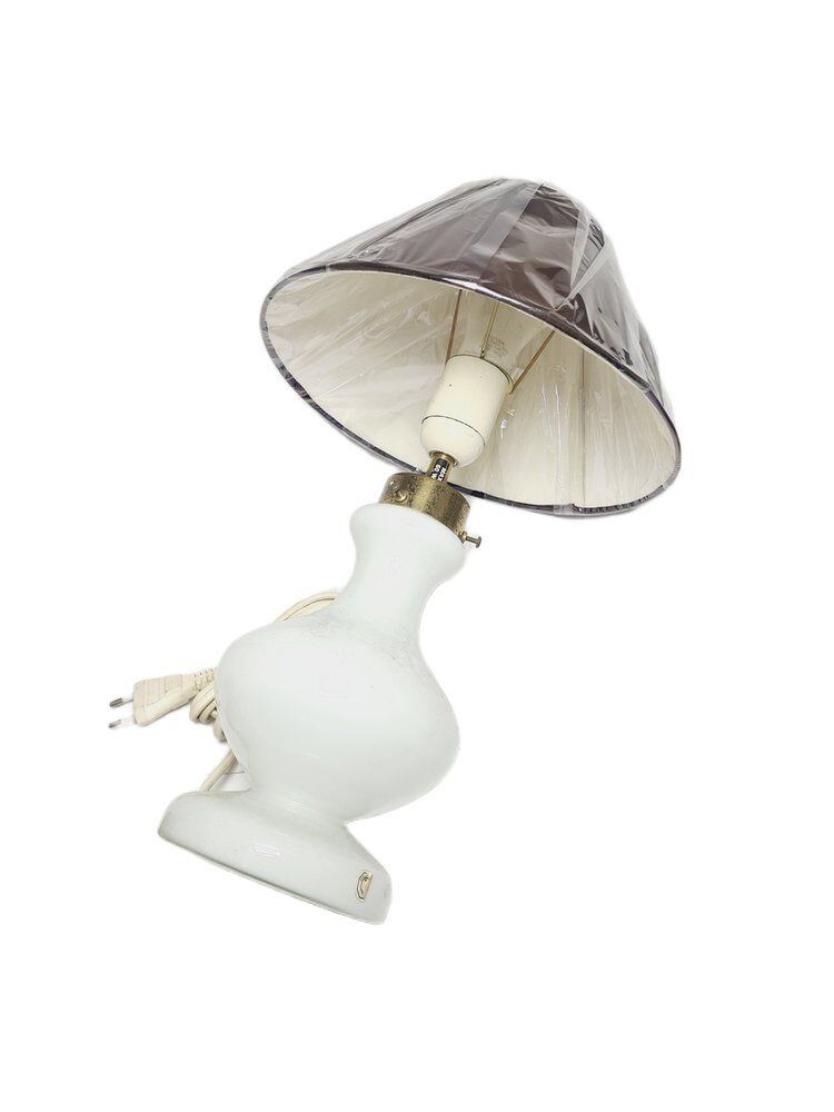 Classical bedside lamp from Holmegaard, Denmark, 1970s