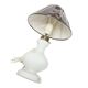 Classical bedside lamp from Holmegaard, Denmark, 1970s