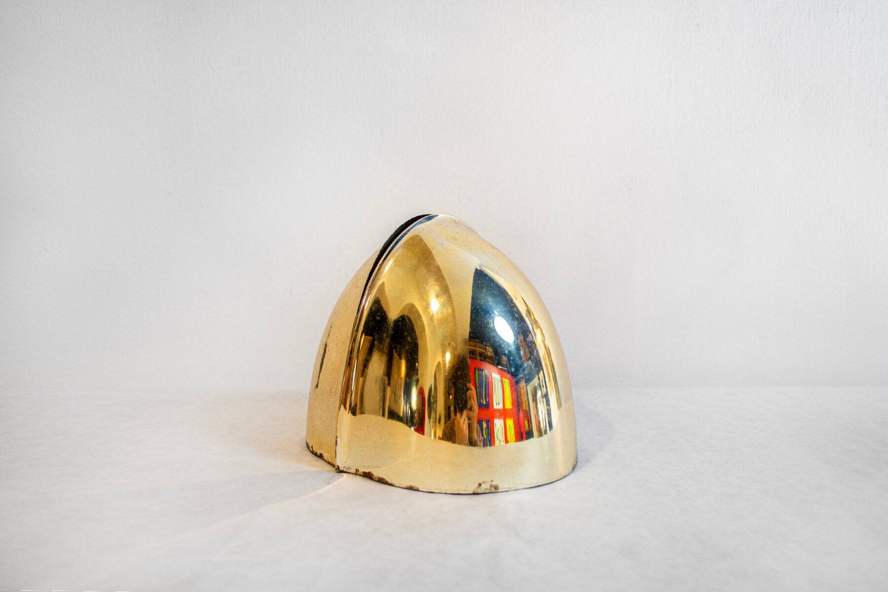Germoglio vase in silver-plated metal by Lino Sabattini for Argenterie Sabattini, 1970