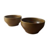 Small bowls in stoneware Digoin, France