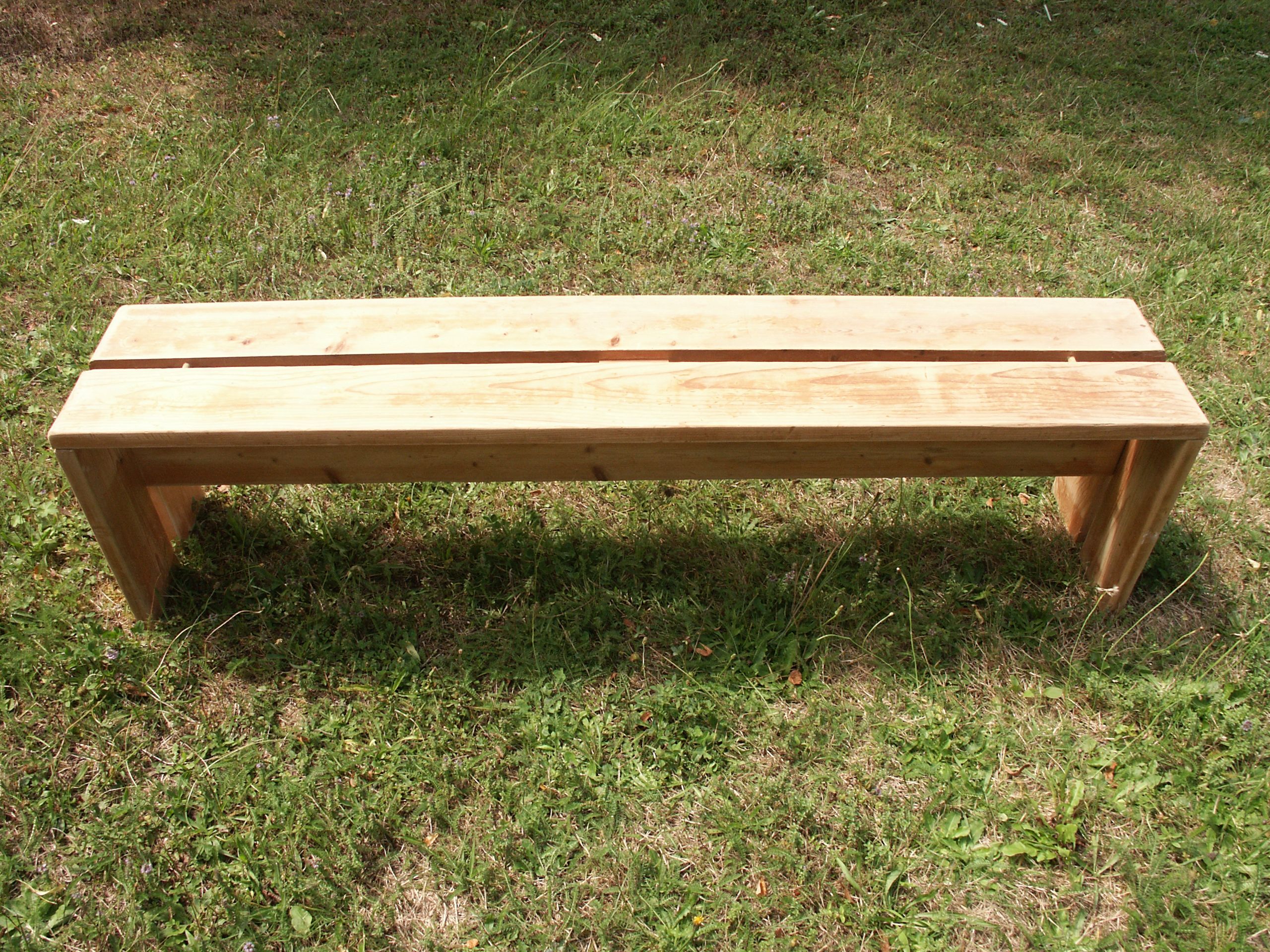 Pine bench