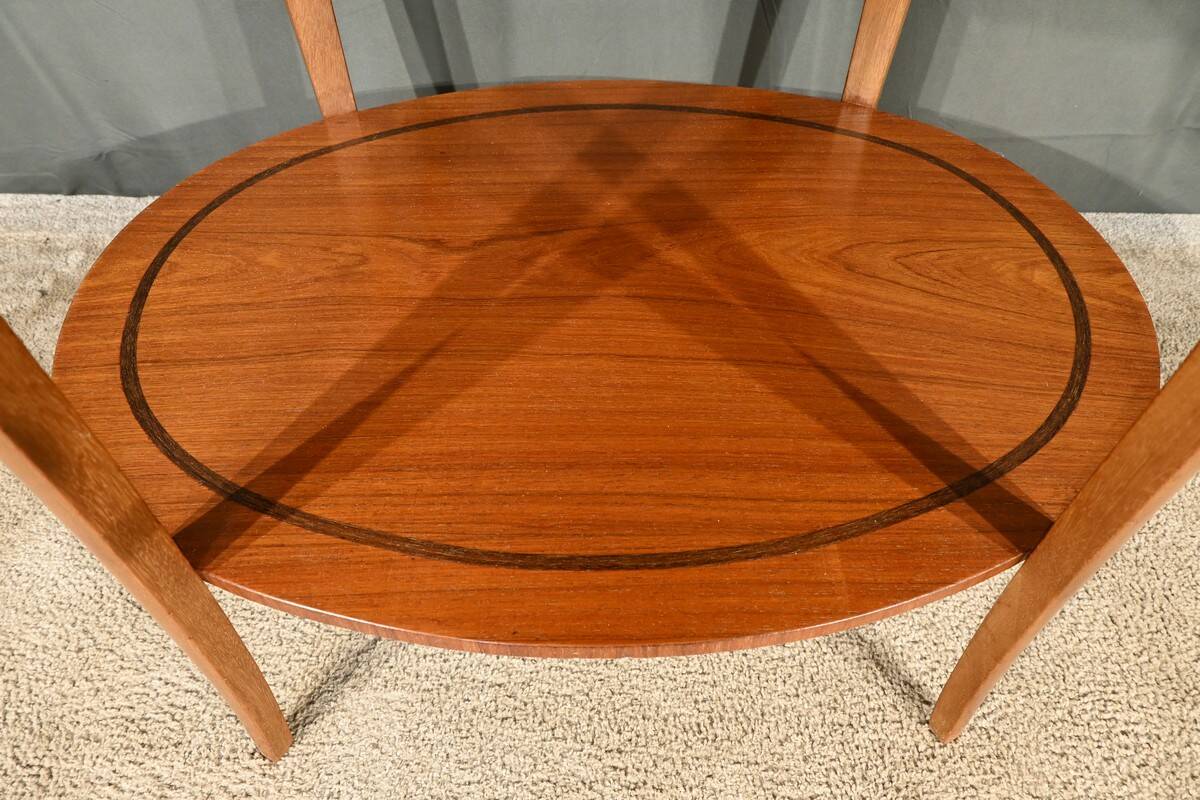 Mahogany and Rosewood Gueridon Table, Art Deco – 1930