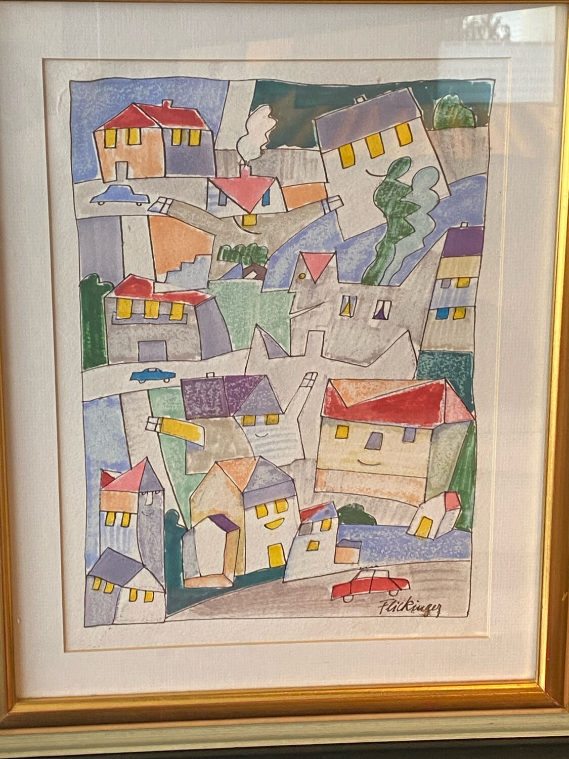 Painting by Paul Fickinger