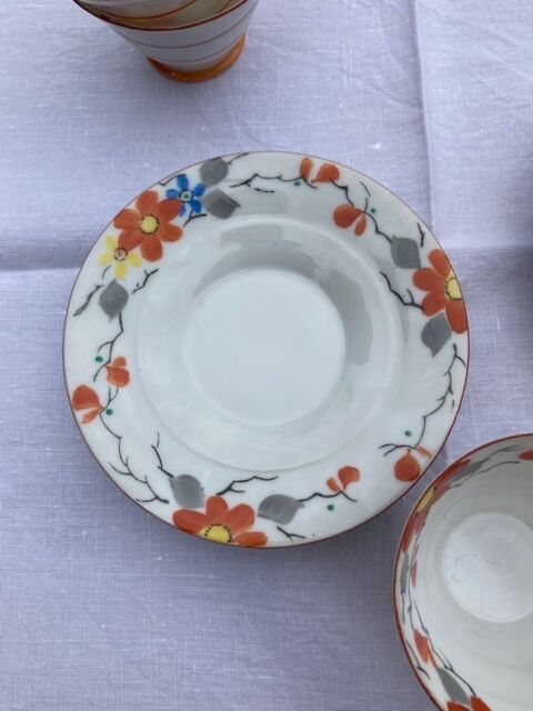 Chikaramachi Japanese porcelain cups