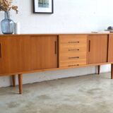 Teak sideboard by Nils Jonsson 220 cm