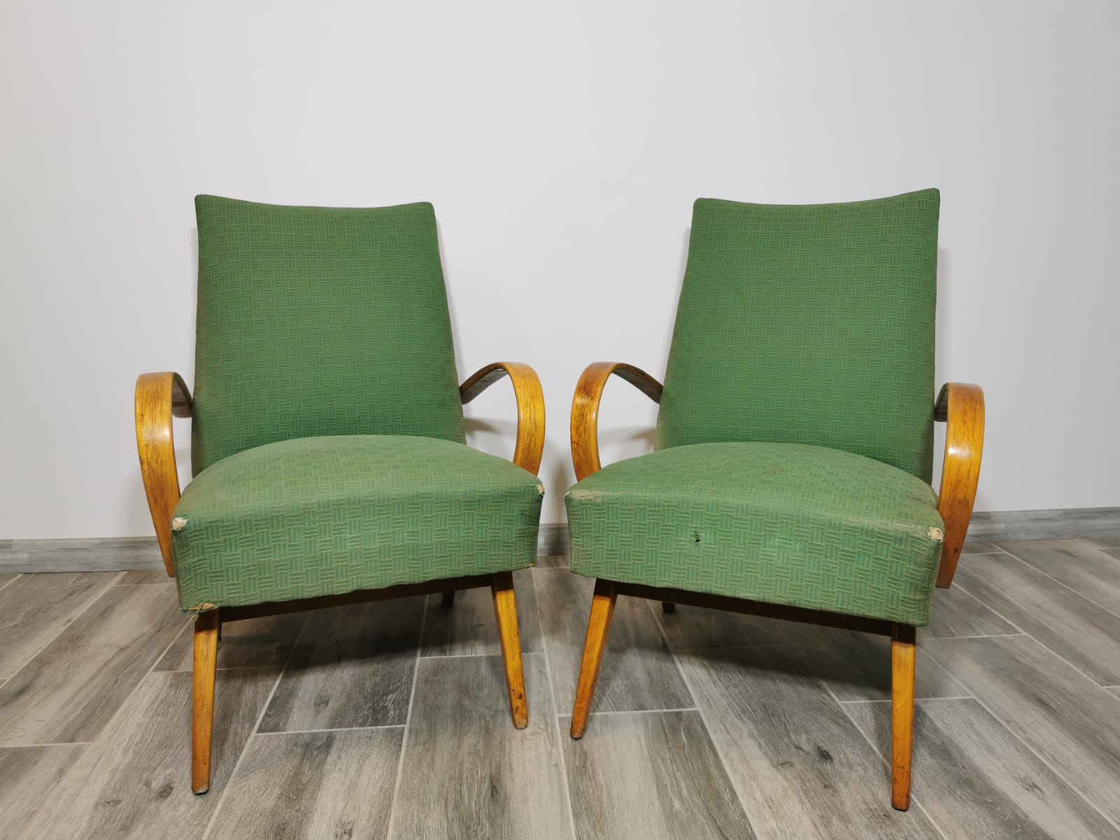 Armchairs by Jaroslav Smidek