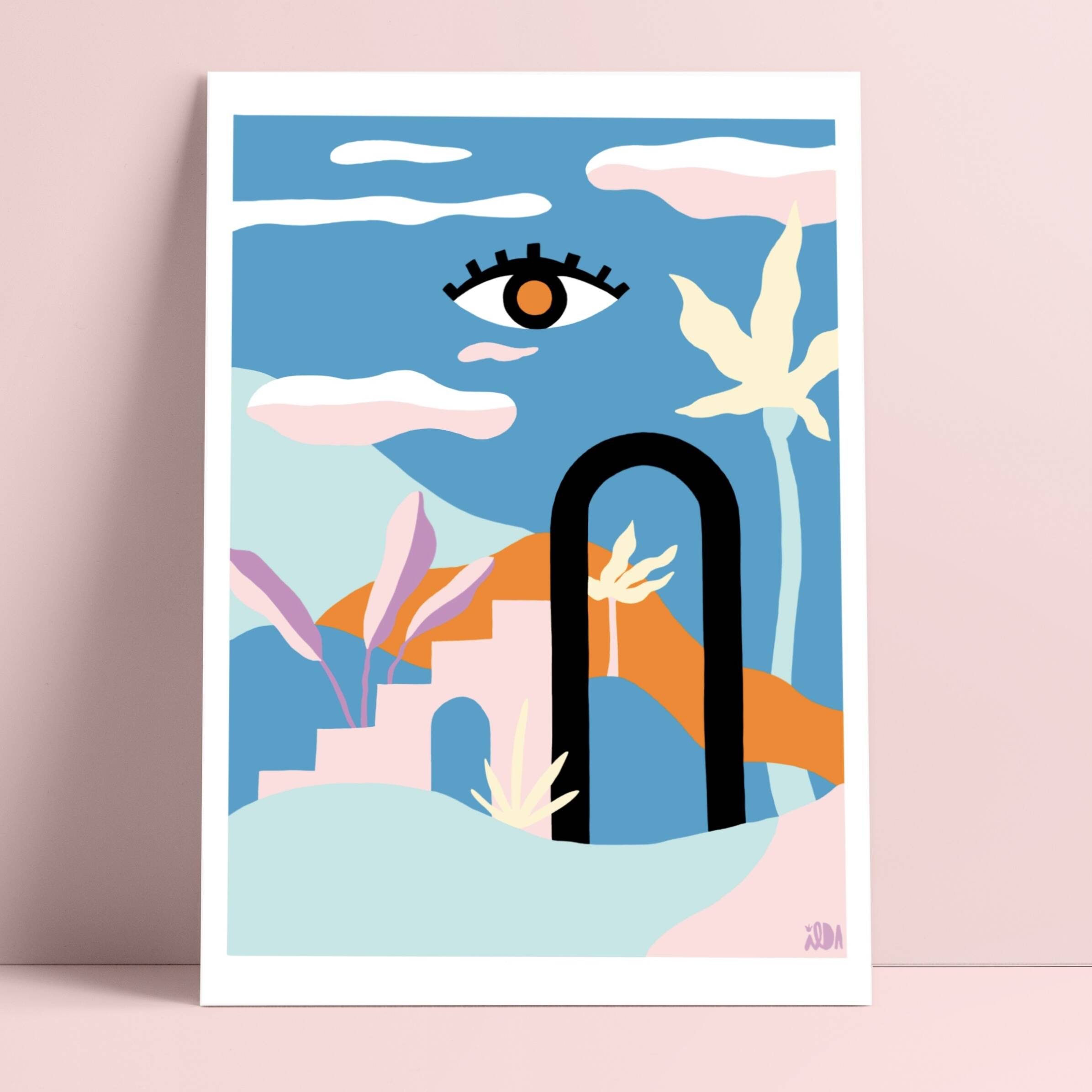 Art print “ILDAVIA DAY 1” 30x40cm