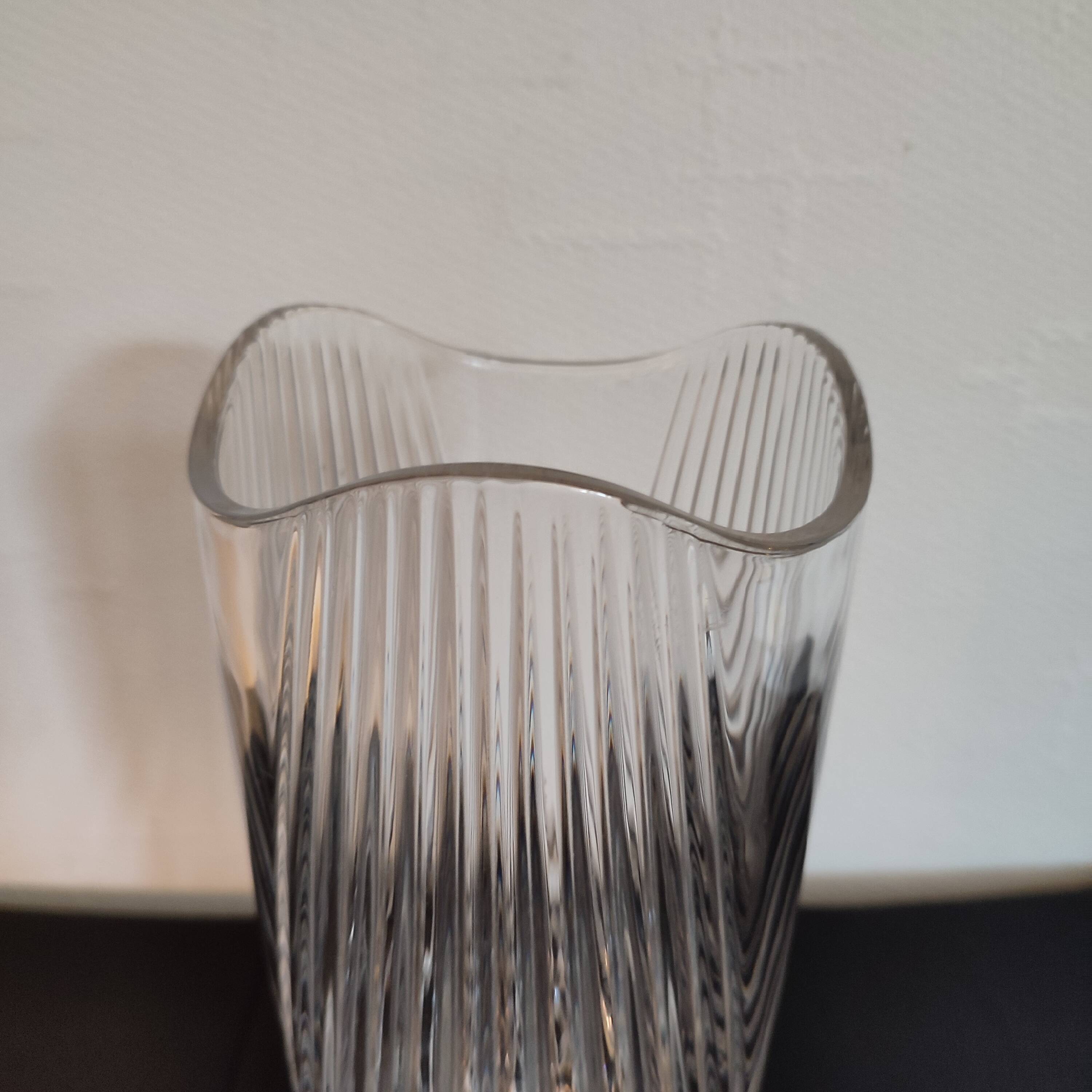Crystal vase