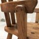 Belgian brutalist vintage armchair