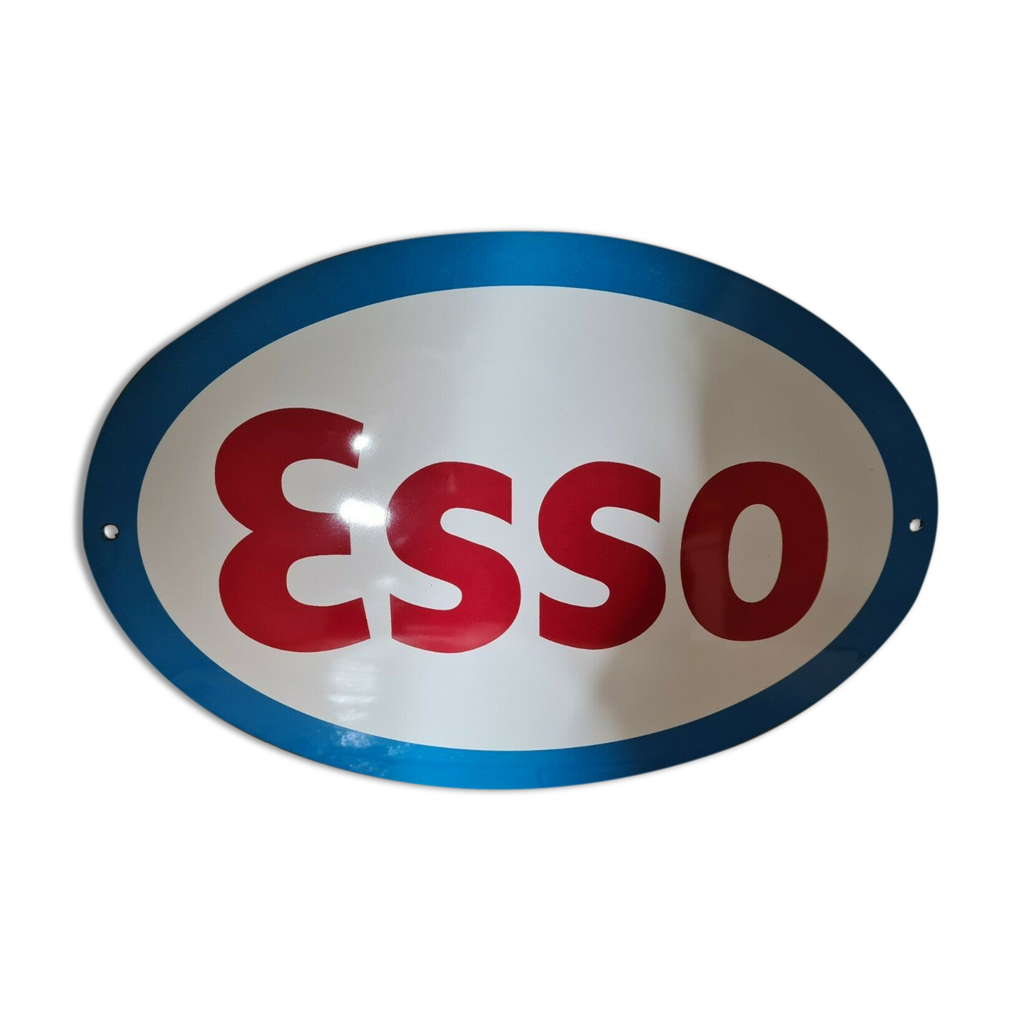 Esso enamel plate