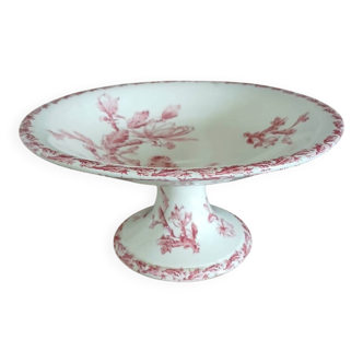 Antique compote dish in Gien ironstone.