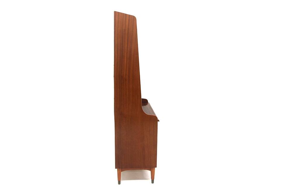 Scandinavian mahogany secretary, Sweden, 1960