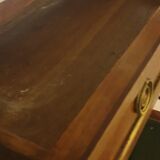 Louis XVI solid mahogany secretary