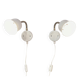 PAIR OF MODULAR WALL LIGHTS DESIGN 1960.