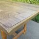 Solid oak farmhouse table