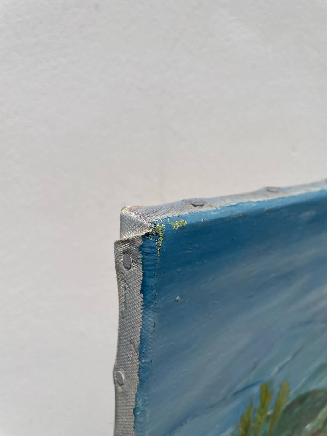 Oil on canvas landscape