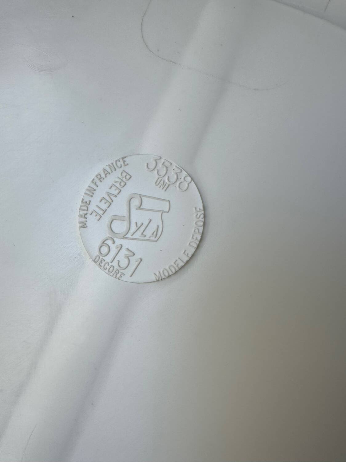 Miroir rond Syla années 70